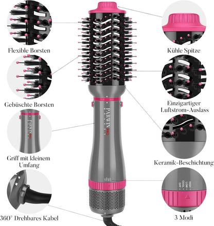 SPAZOLLA ACIUGACAPELLI 4 IN 1 / Styling professionale in pochi minuti